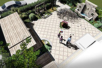 別墅庭院設(shè)計:許昌庭院景觀設(shè)計案例