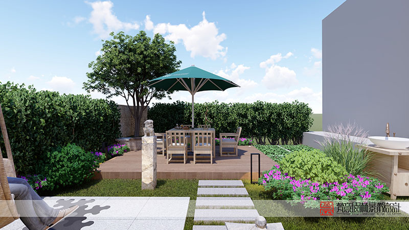 別墅庭院景觀設(shè)計(jì)效果圖 別墅庭院景觀設(shè)計(jì)效果圖